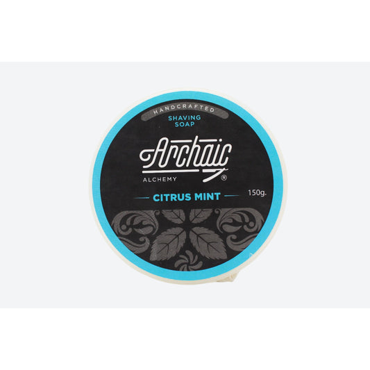 Archaic Alchemy Citrus Mint Shaving Soap 150g Shaving Soap Pasteur Pharmacy