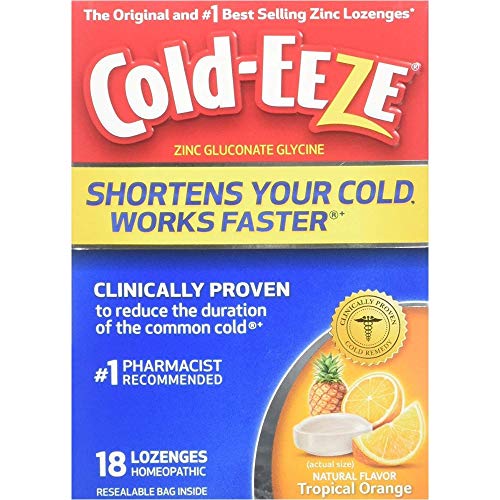 Cold Eeze Remedy, Lozenges, Tropical Orange Flavor Medicine & Drugs Pasteur Pharmacy