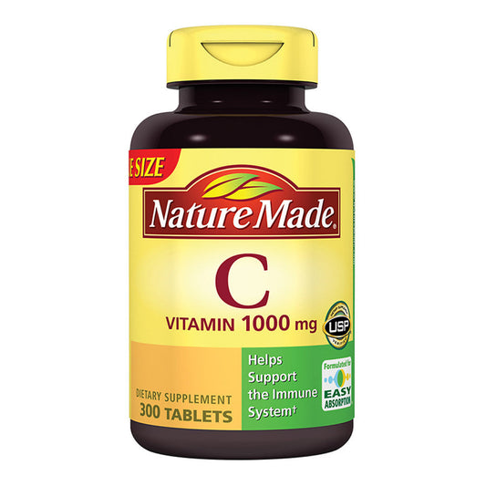 Nature Made Vitamin C, Extra Strength,1000 Mg, Tablets, Value Size Vitamins & Supplements Pasteur Pharmacy