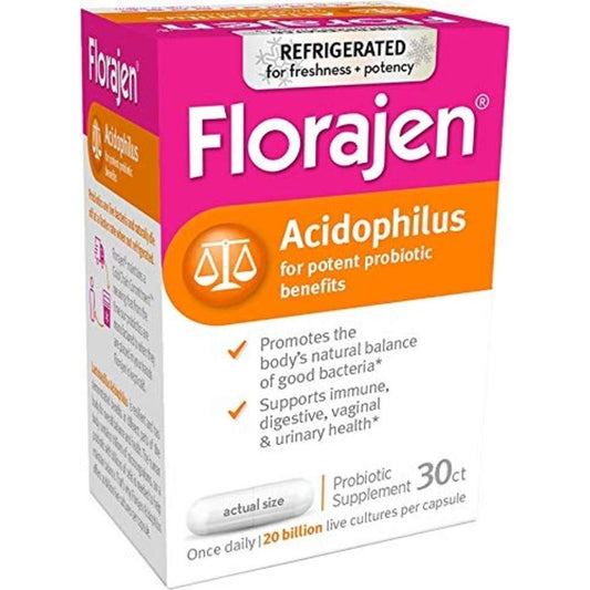 Florajen Dietary Supplement Capsules 30Ct Vitamins & Supplements Pasteur Pharmacy