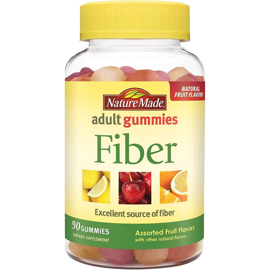 Nature Made Fiber Adult Gummies, Assorted Fruit Vitamins & Supplements Pasteur Pharmacy