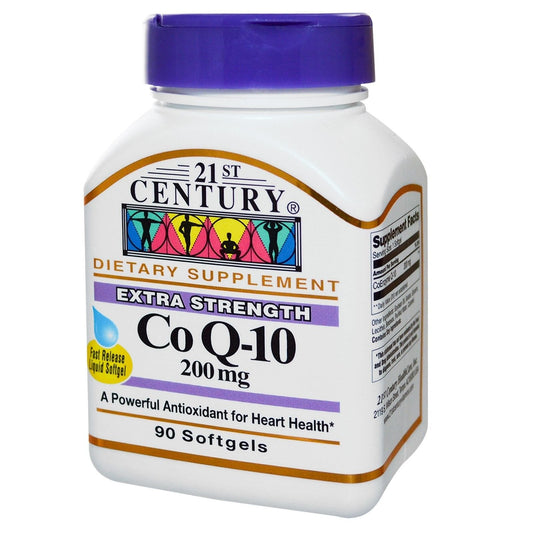 21st Century Co Q10 - 200 Mg Softgels Vitamins & Supplements Pasteur Pharmacy