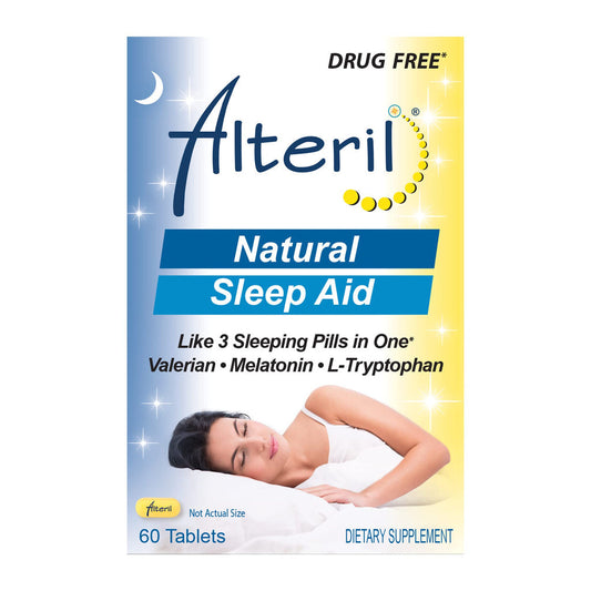 Alteril Sleep Aid All Natural Tablets With L-Tryptophan Sleeping Aids Pasteur Pharmacy