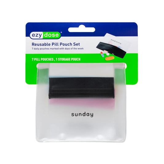 EZY Dose Reusable Pill Pouch Set Cosmetic Sets Pasteur Pharmacy