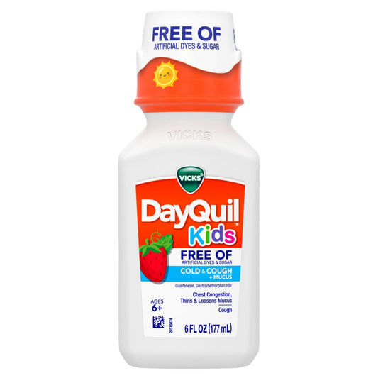 DayQuil Vicks Kids Free Of Cold & Cough Medicine Skin Care Pasteur Pharmacy