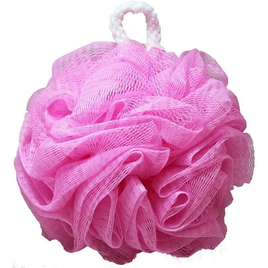 Kingsley Pink Nylon Body Wash Mesh Flower Bath & Body Pasteur Pharmacy