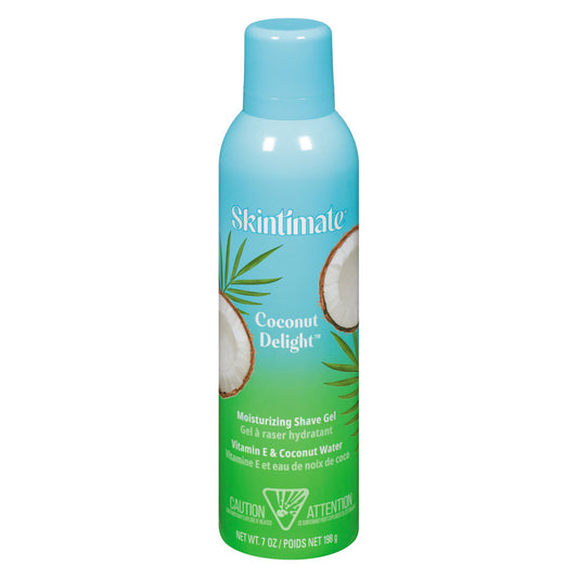 Skintimate Moisturizing Coconut Delight Shave Gel 7 Oz Shaving & Grooming Pasteur Pharmacy
