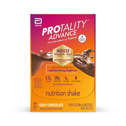 Protality Advance Nutritional Milk Shake - Chocolate - 10oz/4pk Nutrition Drinks & Shakes Pasteur Pharmacy