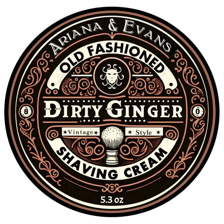 Ariana & Evans Dirty Ginger Shaving Collection Shaving Set Pasteur Pharmacy Shaving Soap 5.3oz