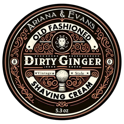 Ariana & Evans Dirty Ginger Shaving Collection Shaving Set Pasteur Pharmacy Shaving Soap 5.3oz