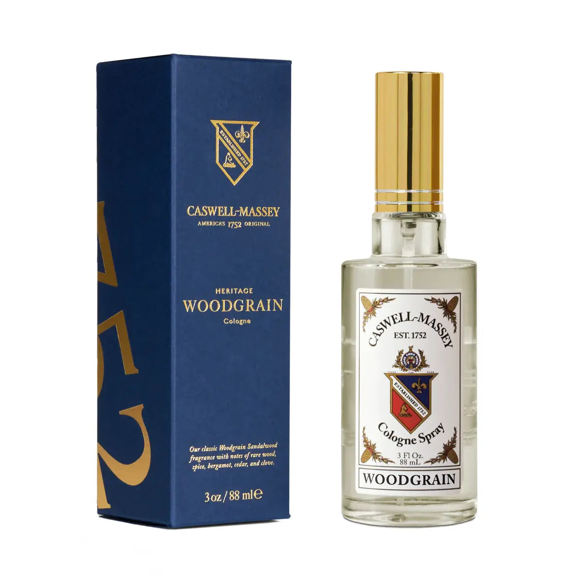 Caswell-Massey Cologne Spray 3 oz Collection Cologne Spray Pasteur Pharmacy 3 oz Sandalwood