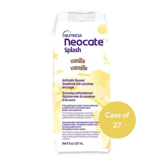 Neocate Splash - Ready-to-Feed Hypoallergenic Amino Acid-Based Toddler And Junior Formula - Vanilla - 8 Fl Oz Fitness & Nutrition Pasteur Pharmacy
