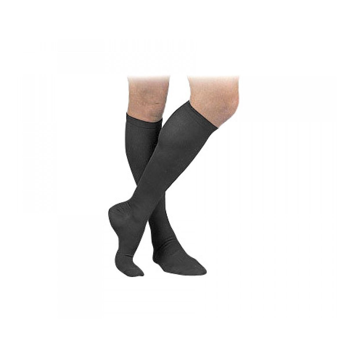 Activa Compression Socks Knee High Large Black Closed Toe, 1 Pair Health & Beauty Pasteur Pharmacy