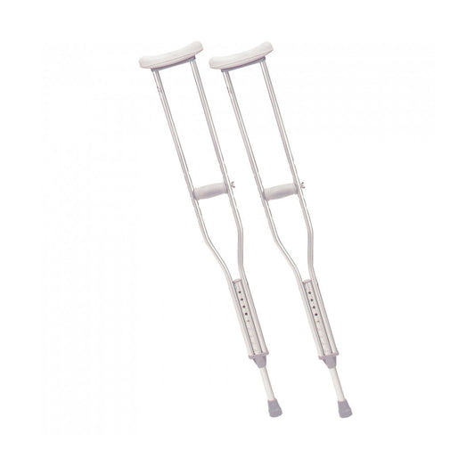 Drive Medical Walking Crutches With Underarm Pad And Handgrip, Tall Adult, 1 Pair Crutches Pasteur Pharmacy