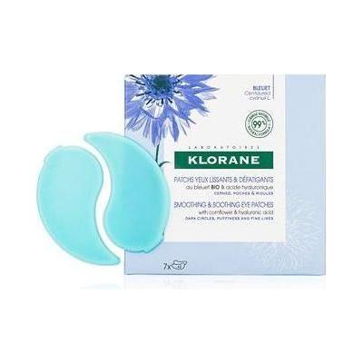 Klorane Smoothing & Soothing Eye Patches With Cornflower & Hyaluronic Acid 7-Pk Eye Patches Pasteur Pharmacy