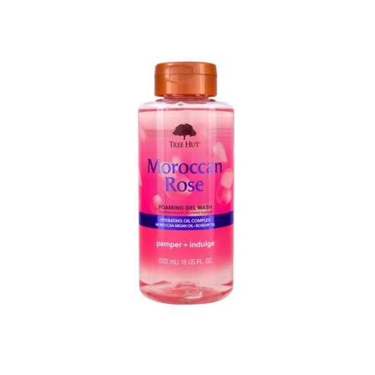 Tree Hut Gel Wash, Moroccan Rose, Foaming 18 Fl Oz Body Wash Pasteur Pharmacy