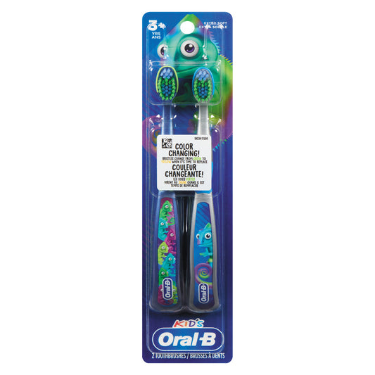 Oral-B Kid’s Manual Toothbrush For Ages 3+, Extra Soft Bristles Toothbrushes Pasteur Pharmacy
