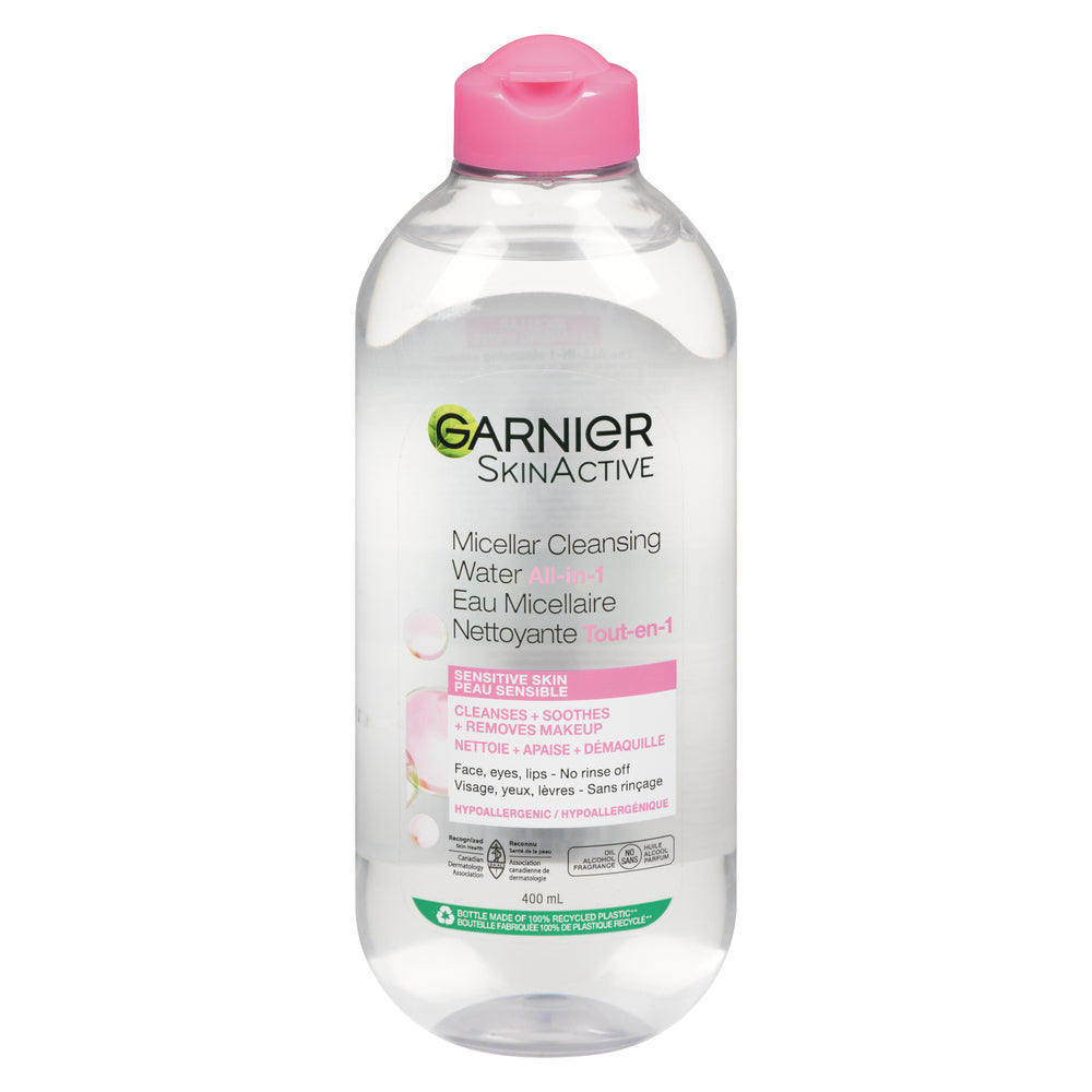 Garnier Skin Active Micellar Cleansing Water, All In 1 13.5 Fl Oz Skin Care Pasteur Pharmacy
