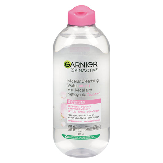 Garnier Skin Active Micellar Cleansing Water, All In 1 13.5 Fl Oz Skin Care Pasteur Pharmacy