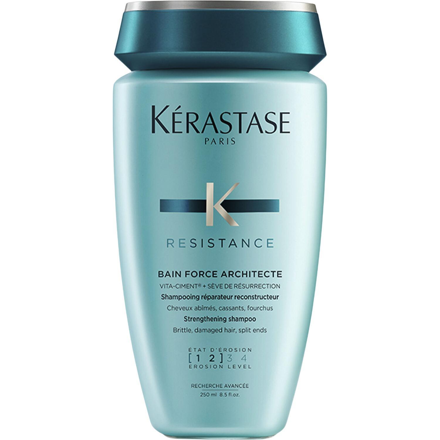 Kerastase Resistance Bain Force Architecte Strengthening Shampoo 250 Ml Shampoo Pasteur Pharmacy