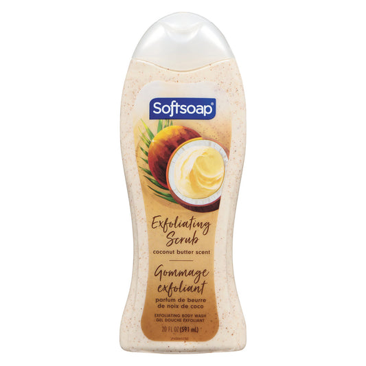 Softsoap Body Wash, Coconut Butter Scrub - 20 Fl Oz Body Wash Pasteur Pharmacy