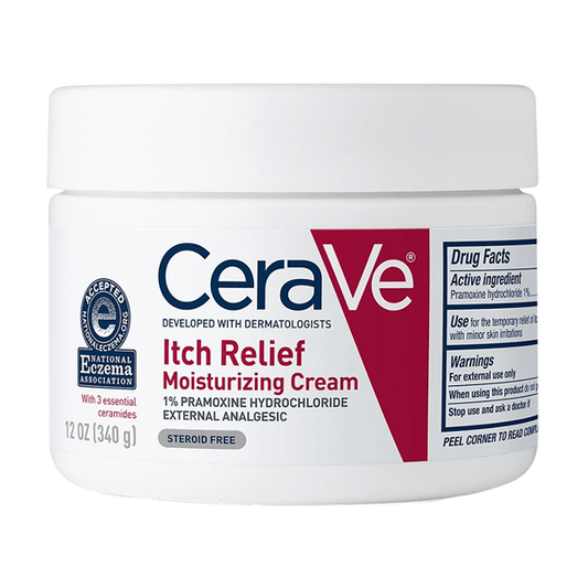 CeraVe Moisturizing Cream, Itch Relief 16 Oz Lotion & Moisturizer Pasteur Pharmacy