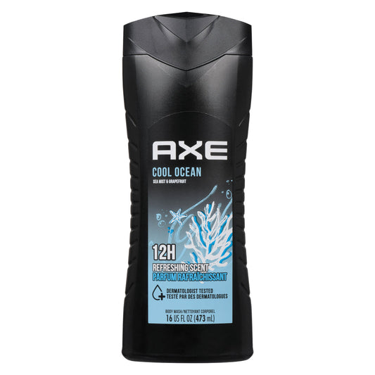 Axe Cool Ocean Body Wash For Men 473 mL Bath & Body Pasteur Pharmacy