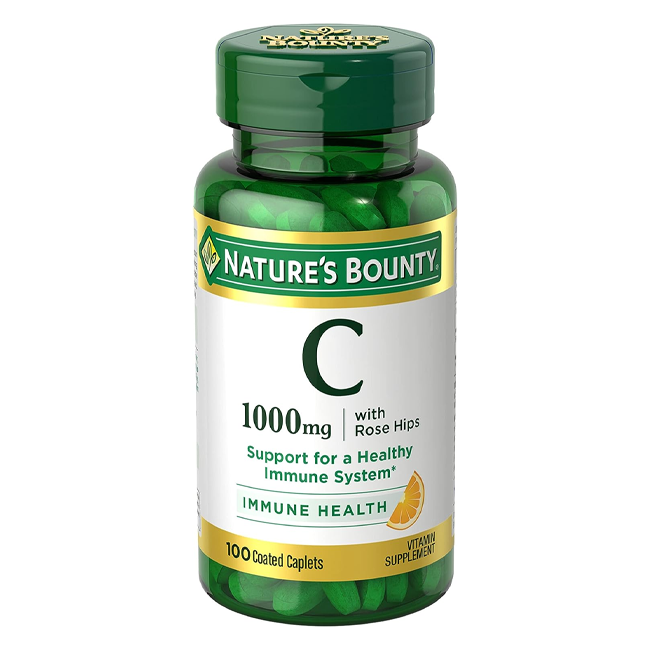 Nature's Bounty 500mg Immune Health Vitamin C 100 Tablets Vitamins & Supplements Pasteur Pharmacy