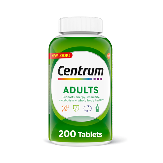 Centrum Adults Multivitamin Tablets 200Ct Vitamins & Supplements Pasteur Pharmacy