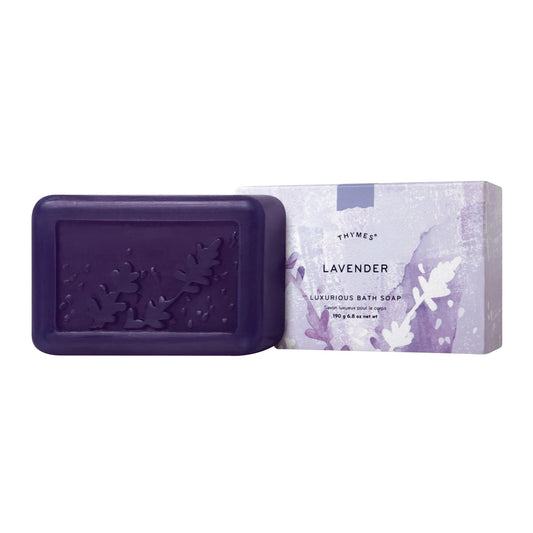 The Thymes Limited 0490053000 Soap, Bar, Lavender, 6.8 Oz Dish Detergent & Soap Pasteur Pharmacy