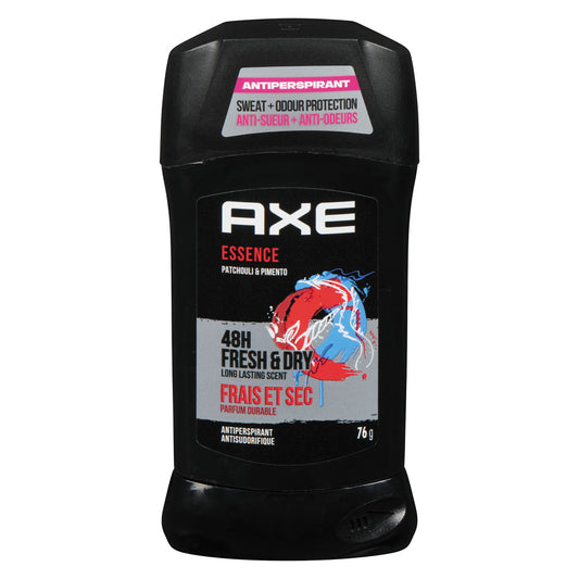 AXE Deodorant Stick for Men, Invisible Solid Essence, 48-Hour Freshness, 2.7 oz Deodorant Pasteur Pharmacy