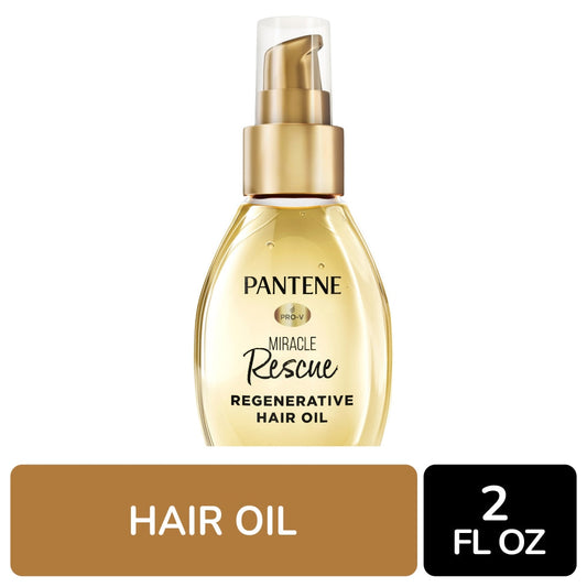 Pantene Miracle Rescue Regenerative Hair Oil - 2.0 Fl Oz Hair Oil Pasteur Pharmacy