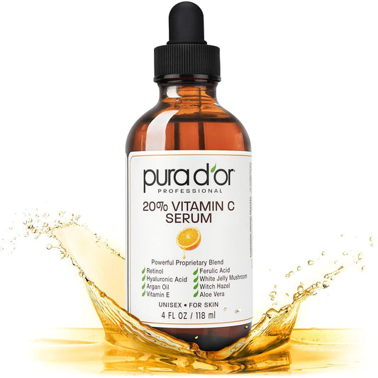 Pura D'or 20% Vita C Srm Lq 4 Oz Skin Care Pasteur Pharmacy