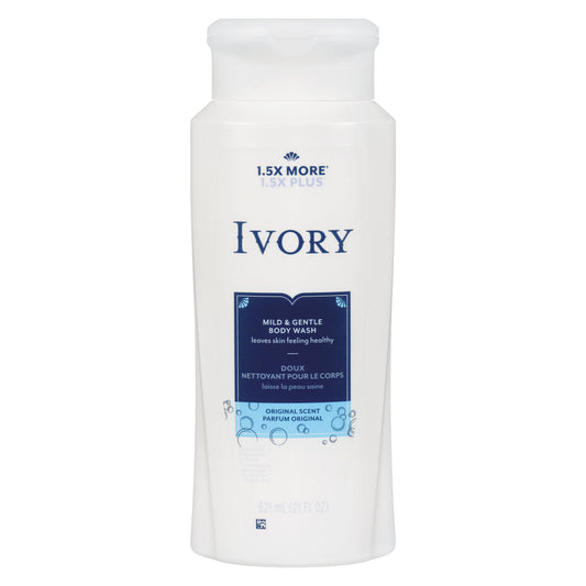 Ivory Mild & Gentle Body Wash, Original Scent, 21 oz