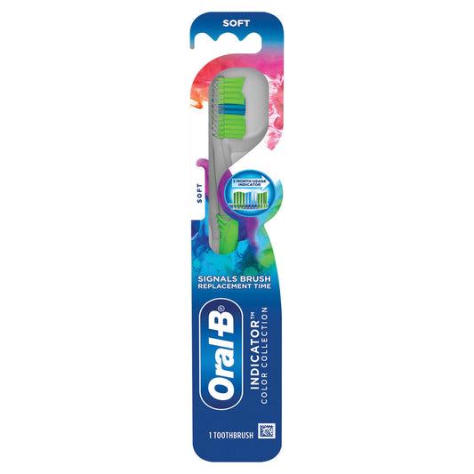 Oral-B Indicator Medium Toothbrush 1Ea Toothbrushes Pasteur Pharmacy