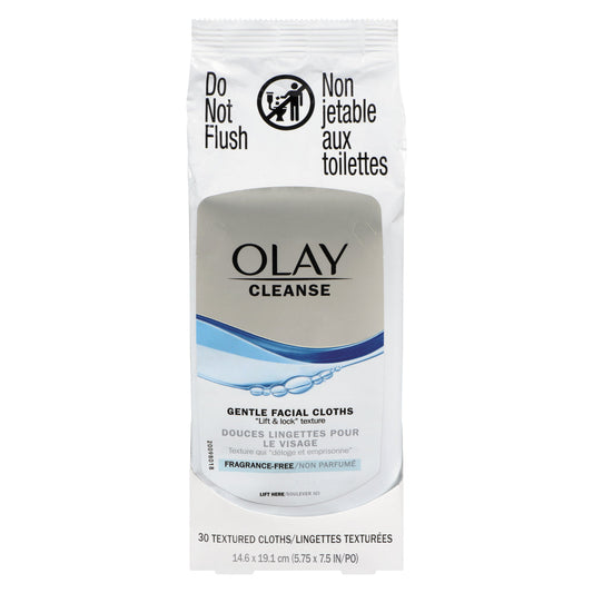 Olay Cleanse Gentle Facial Cloths, Fragrance Free Makeup Remover Pasteur Pharmacy