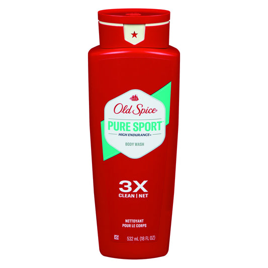 Old Spice High Endurance Pure Sport Scent Body Wash For Men, 18 Fl Oz Body Wash Pasteur Pharmacy
