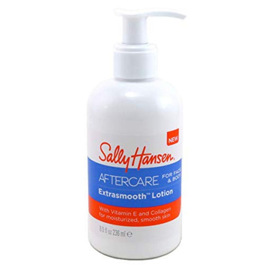 Sally Hansen Aftercare Extra Smooth Face & Body Lotion 8 Oz Pump Lotion & Moisturizer Pasteur Pharmacy