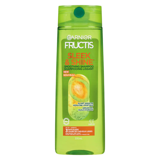 Fructis Garnier Sleek & Shine Shampoo For Dry & Frizzy Hair, 13 Fl Oz Shampoo Pasteur Pharmacy