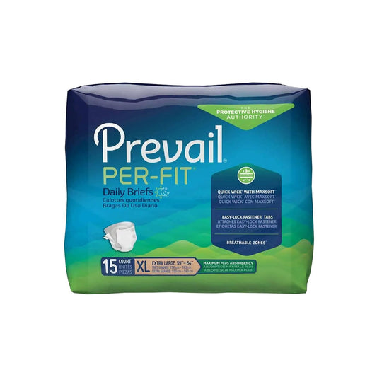 Per-Fit® Maximum Plus Adult Incontinence Briefs – X-Large (Case of 4) Bicycle Shorts & Briefs Pasteur Pharmacy