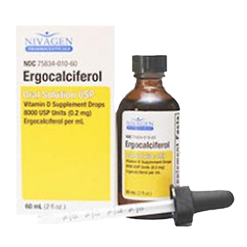 Ergocalciferol Os 8000 IU/MI 60 Ml By Country Line Pharmaceuticals Vitamins & Supplements Pasteur Pharmacy
