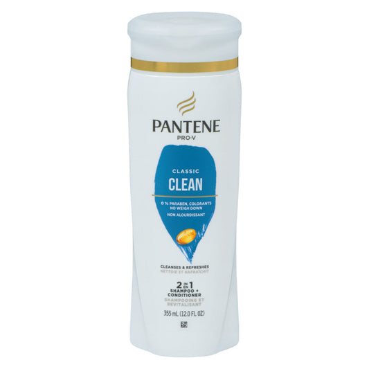 Pantene Classic Clean 2 In 1 Shampoo + Conditioner 12 Fl Oz Shampoo & Conditioner Pasteur Pharmacy