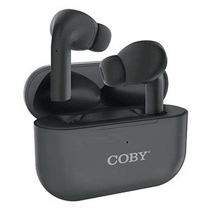 Coby® True Wireless Earpods with Compact Charging Case – Black Audio Pasteur Pharmacy