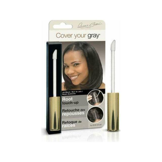 Irene Gari Cover Your Gray for Women Root Touch Up Jet Black 0.25 oz Root Touch Up Pasteur Pharmacy