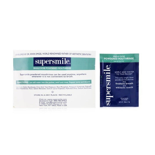 Supersmile Single Dose Powdered Mouthrinse (No Alcohol/Sugar) Personal Care Pasteur Pharmacy