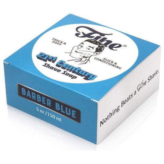 Fine Accoutrements Barber Blue Classic Shaving Collection Shaving Set Pasteur Pharmacy Shaving Soap 5 oz