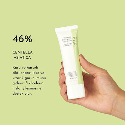 Crema calmante de Cica sin perfume Resh Lab 50 ml - Fórmula suave | Cuidado de la piel coreano