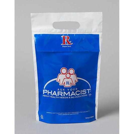 Bag Ayp Lg Plastic Rx 7x12x2 1000 Paper & Plastic Shopping Bags Pasteur Pharmacy