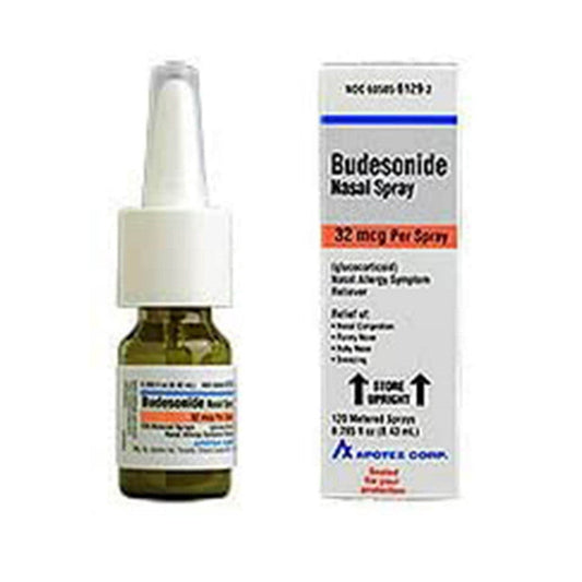 Apotex Budesonide Nasal Spray, 32 Mcg, 8.43 Ml, 0.285 Oz Medicine & Drugs Pasteur Pharmacy