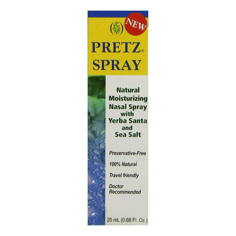 Pretz Natural Moisturizing Nasal Spray 0.67 Oz Nasal Aspirators Pasteur Pharmacy